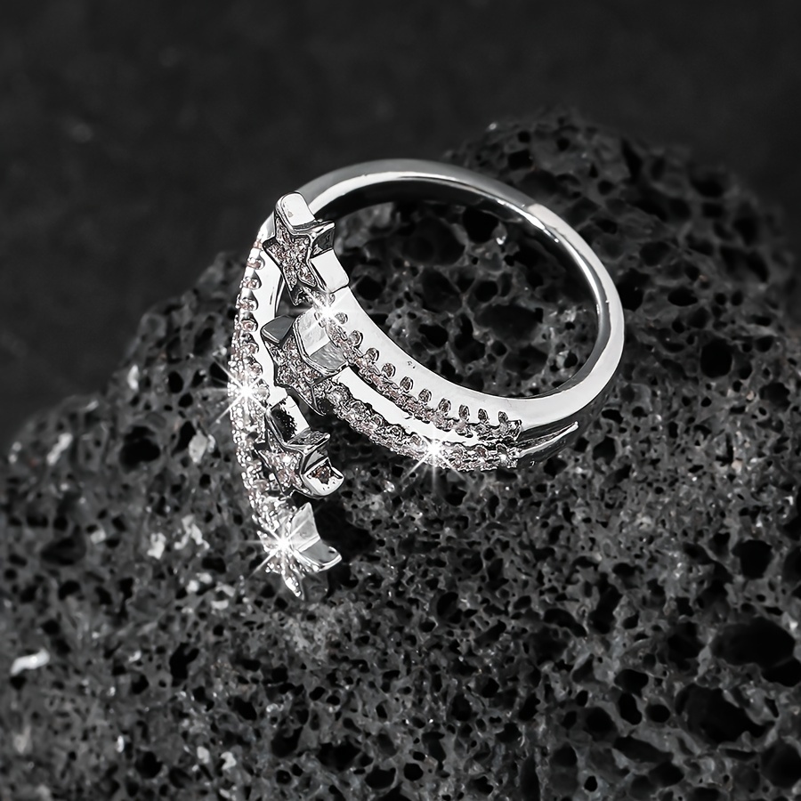 Pentagram Ring With Water Drill Details - High end Banquet Accessories